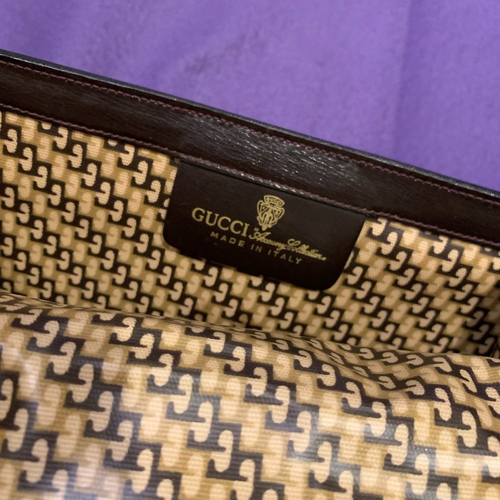 Gucci Vintage Sherry Clutch Bag - Picture 12 of 15